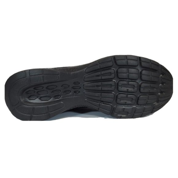 Hawkwell Women's Breathable Knit Walking Running Sneakers in Black grey US SZ 8 - Picture 9 of 9